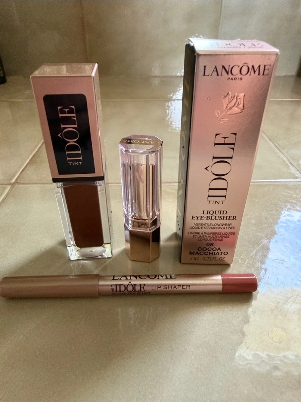 Lancôme Idôle Tinted Lip Set in Pink and Rose Gold
